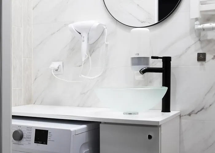 Apartment Nowoczesny Glamour Z Prysznicem Posrodku *